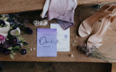 Mariage violet : comment oser la couleur pour votre jour J