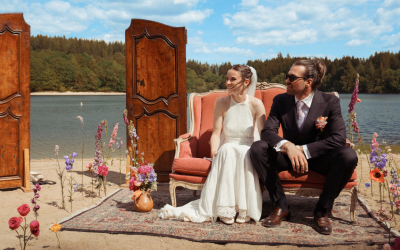 Alix & Arnaud ~ Un mariage en Corrèze au bord du lac de Viam
