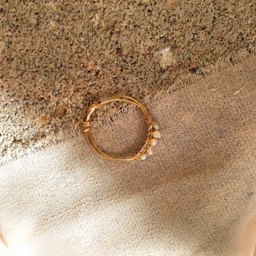 Bague Cala - Plagette Sauvage