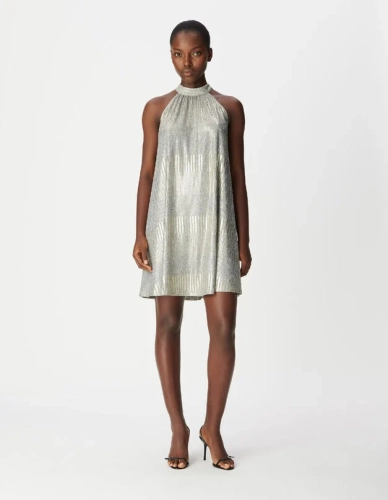 Robe argentée - IKKS