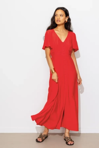 Robe rouge - Promod